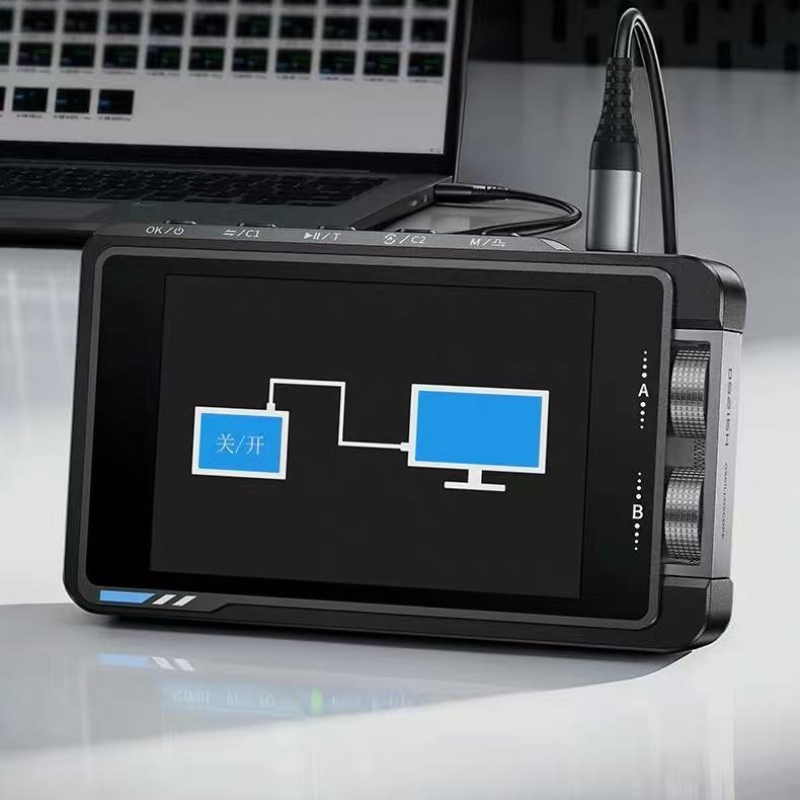 Fnirsi Digital Oscilloscope Handheld - FNIRSI DS215H, Alat Pengukur Osiloskop Digital