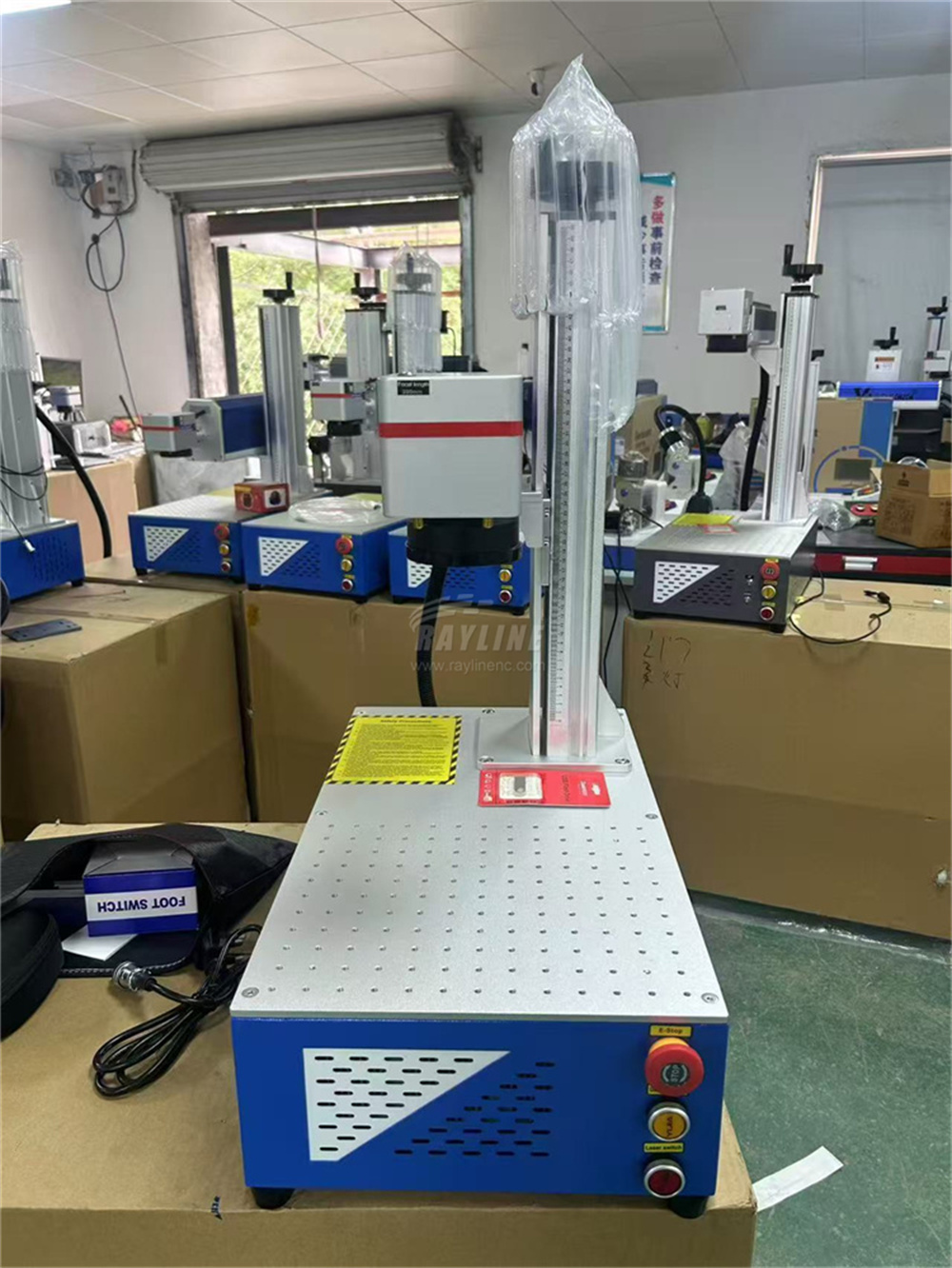 Fiber Laser Marking Machine 30W - Mesin Penanda Laser Serat 3D Portabel