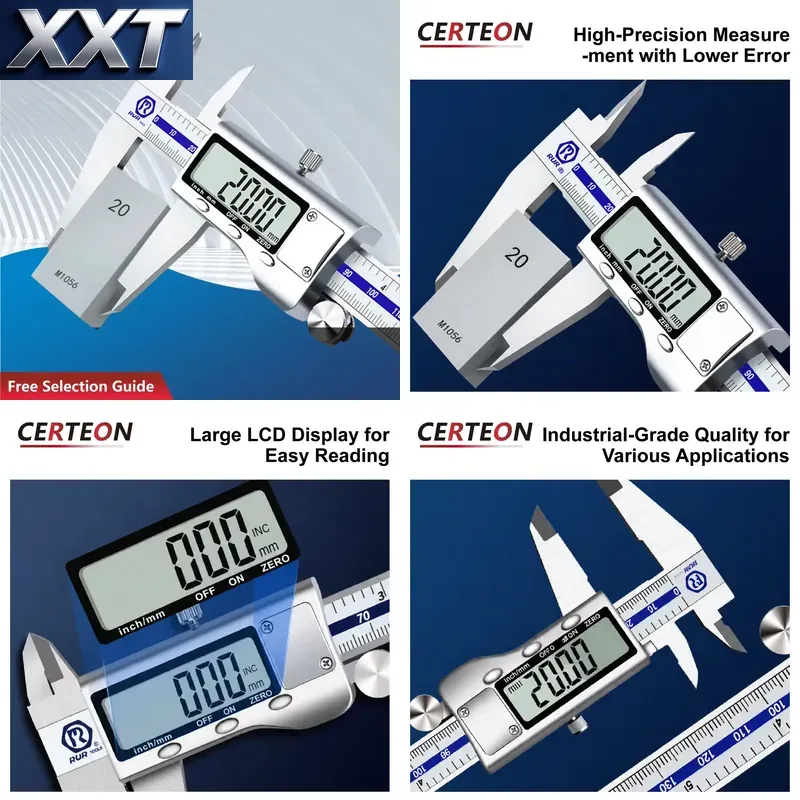Digital Caliper 150Mm Stainless Steel - Caliper Digital Stainless Steel XXT dengan