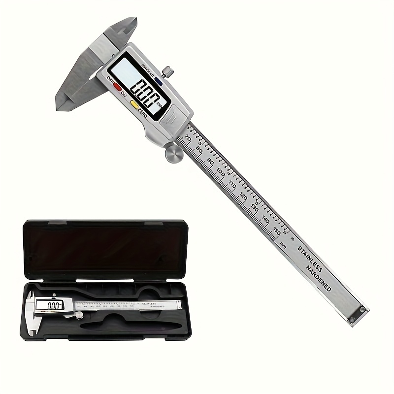 Digital Caliper 150Mm Stainless Steel - Alat Ukur 150/200mm, Kaliper Digital Stainless