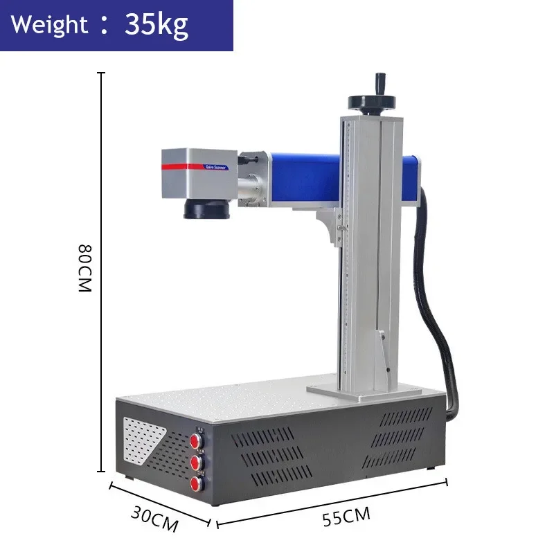 Mesin Penanda Laser Serat 20W  - Fiber Laser Marking Machine 30W ulasan dan harga