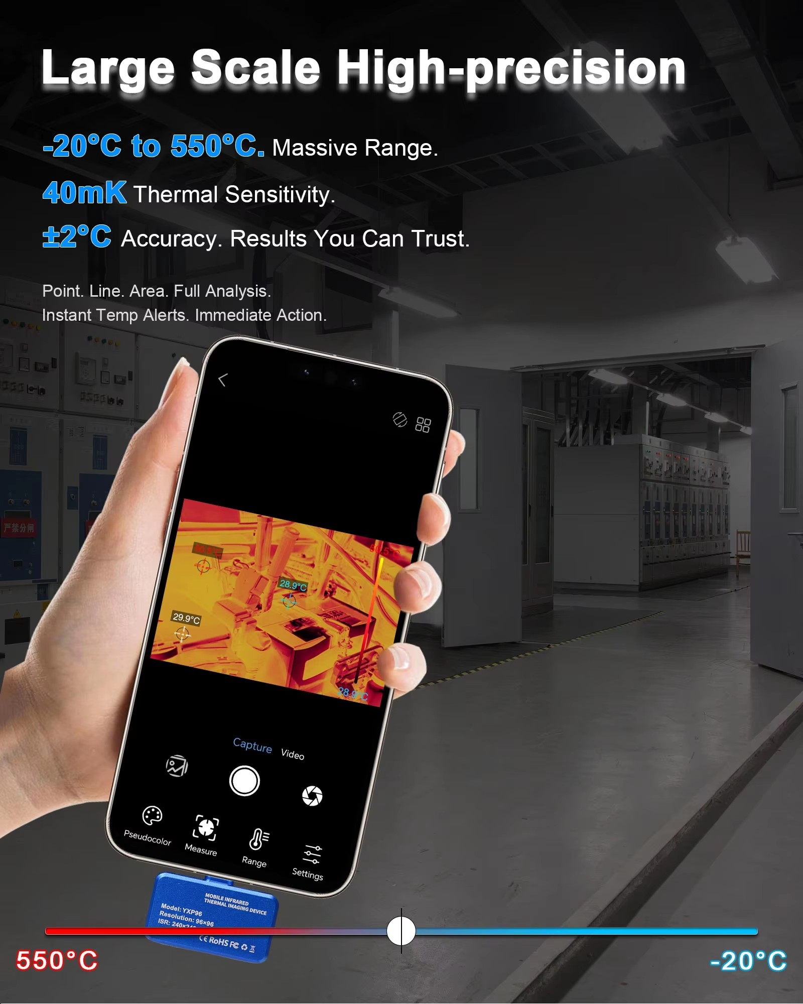 Kamera Termal untuk Ponsel, 96 - Thermal Imaging Camera Pcb Repair ulasan dan harga