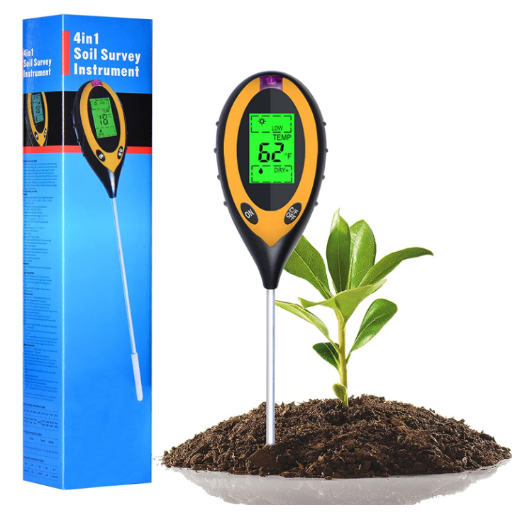 Alat Uji Tanah 4 in 1 PH, Suhu - Ph Meter Digital Water Tester ulasan dan harga