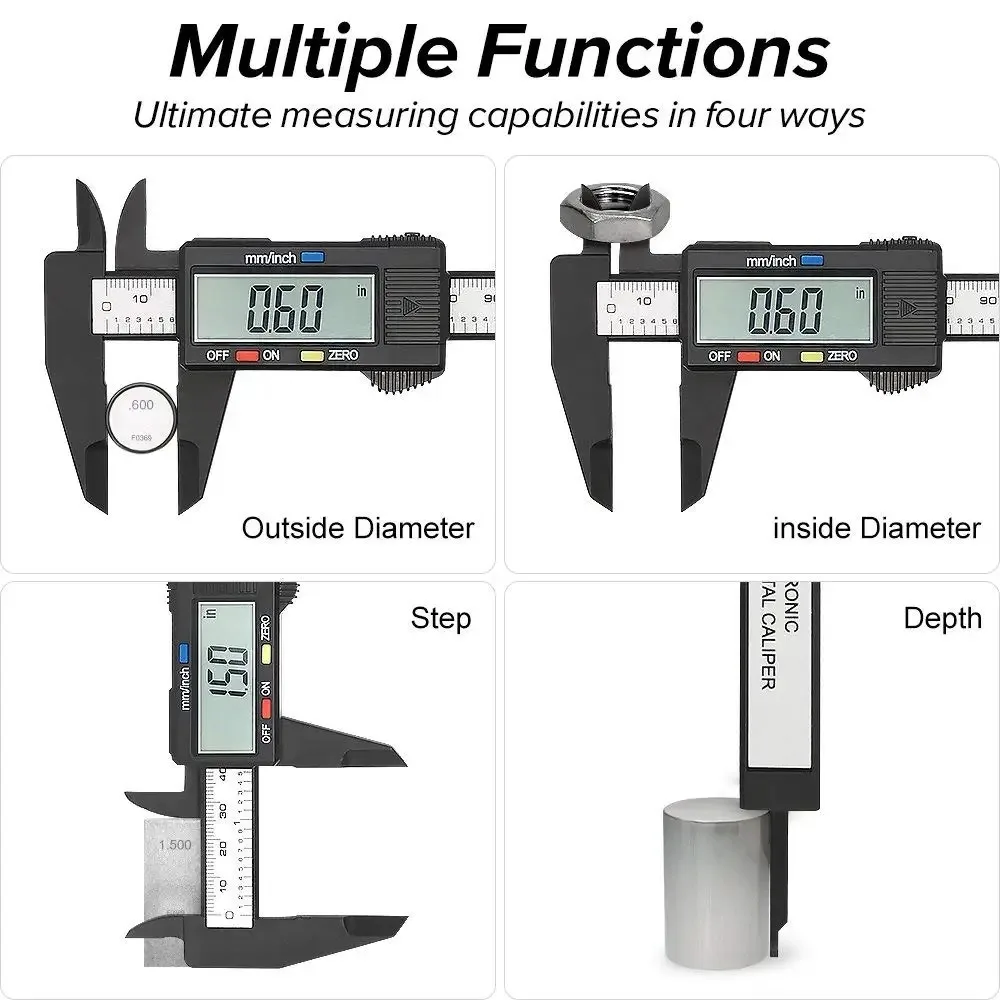 Digital Vernier Caliper Menguk - Digital Caliper 150Mm Stainless Steel ulasan dan harga